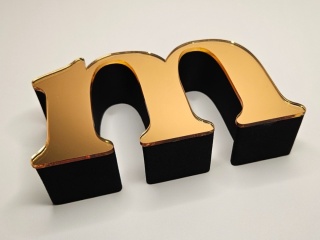 Logo 3D przestrzenne ze styroduru pianki XPS - grubość 6cm | KONFIGURATOR