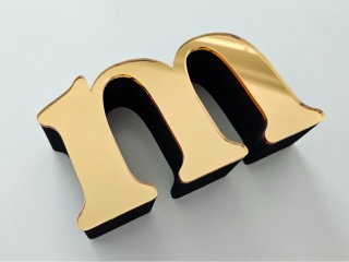 Lico front z plexi dla logo ze styroduru XPS | KONFIGURATOR