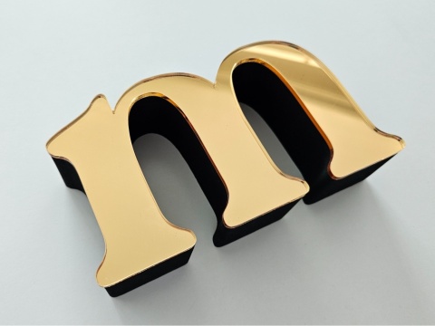 Lico front z plexi dla logo ze styroduru XPS | KONFIGURATOR