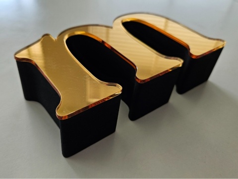Lico front z plexi dla logo ze styroduru XPS | KONFIGURATOR
