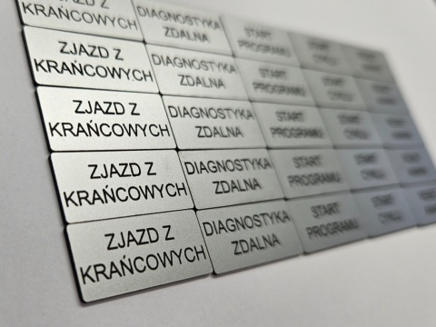 Etykieta opisowa | Tabliczka grawerowana | 20x10 mm | 25x10 mm | 30x10 mm | KONFIGURATOR Etykieta opisowa | Tabliczka grawerowana | 20x10 mm | 25x10 mm | 30x10 mm | KONFIGURATOR
