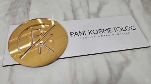 Tabliczka na drzwi lub ścianę z logo i nazwą firmy | KONFIGURATOR Tabliczka na drzwi lub ścianę z logo i nazwą firmy | KONFIGURATOR