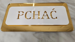 Tabliczka na drzwi lub ścianę - Pchać / ciągnąć | KONFIGURATOR