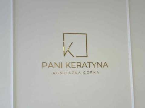 Logo lustrzane z plexi na ścianę | złote | srebrne | różowe | KONFIGURATOR