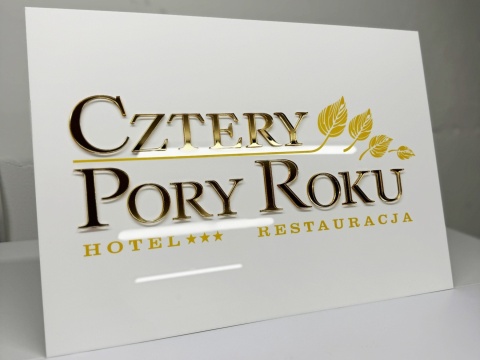 Tablica z plexi z logo na ścianę | KONFIGURATOR