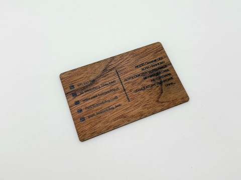 Wizytówka z funkcją NFC - personalizowany gadżet reklamowy - pakiet 50 sztuk